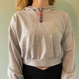 Cropped sweatshirt